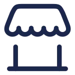 Shop Minimalistic SVG Icon